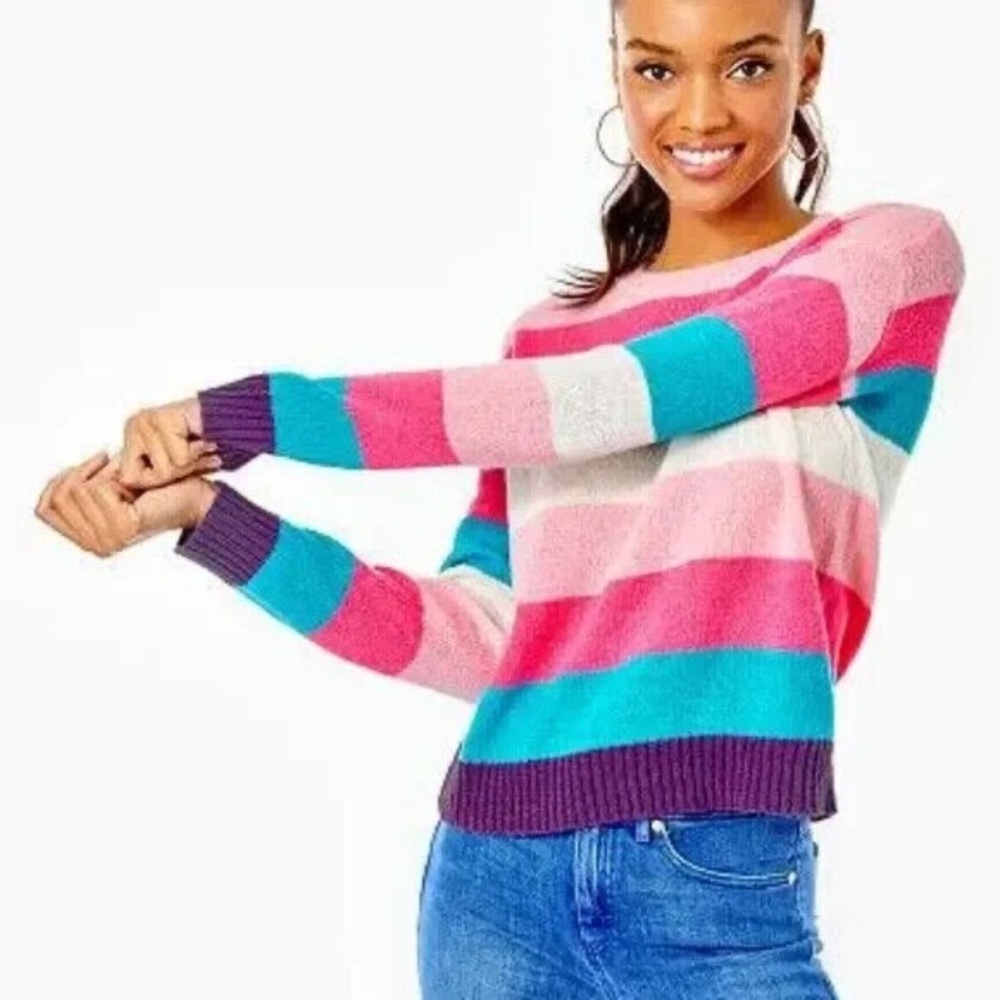 Colorful Striped Lilly Pulitzer Sweater